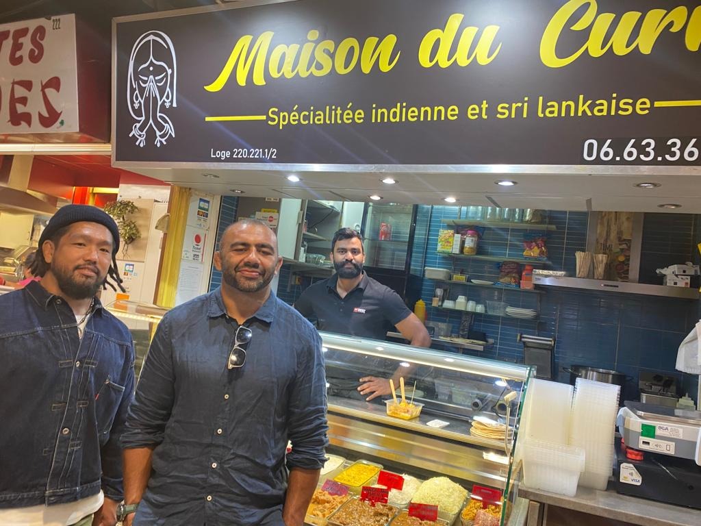 Maison du Curry Market Stall Team