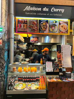 Maison du Curry Victor Hugo Market Counter